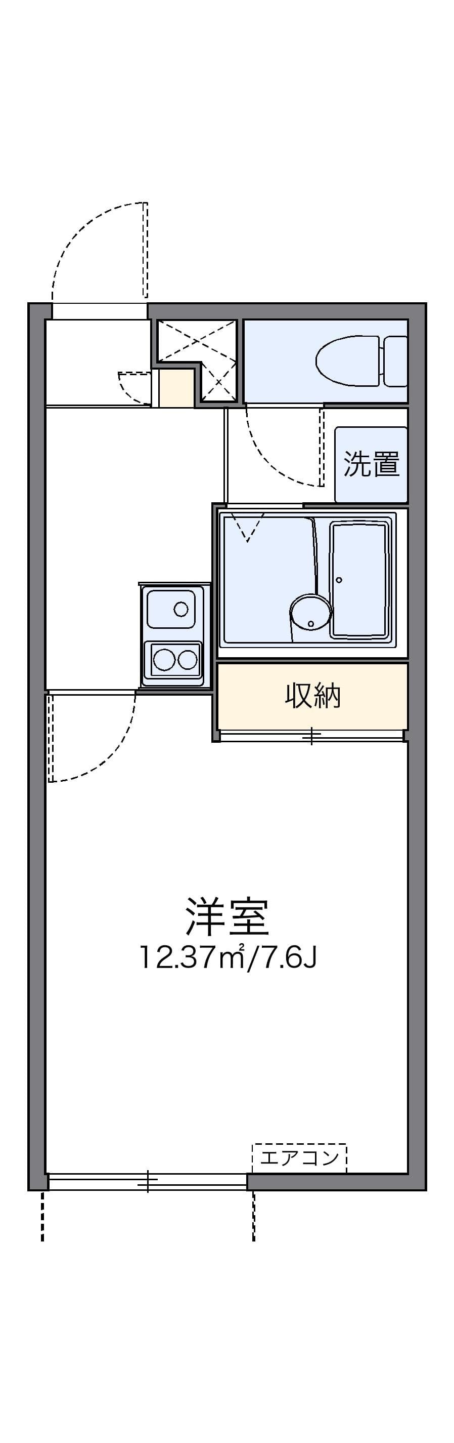 Preview floorplan of leopalace Espoir Kashima