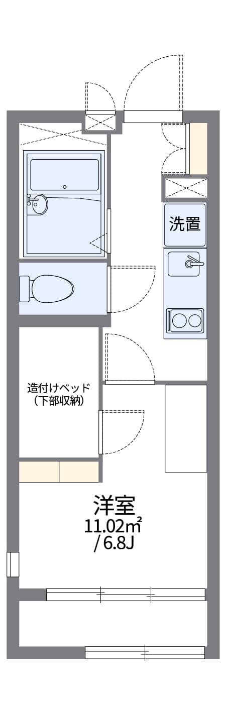 Preview floorplan of leopalace BONHEUR Nibankan