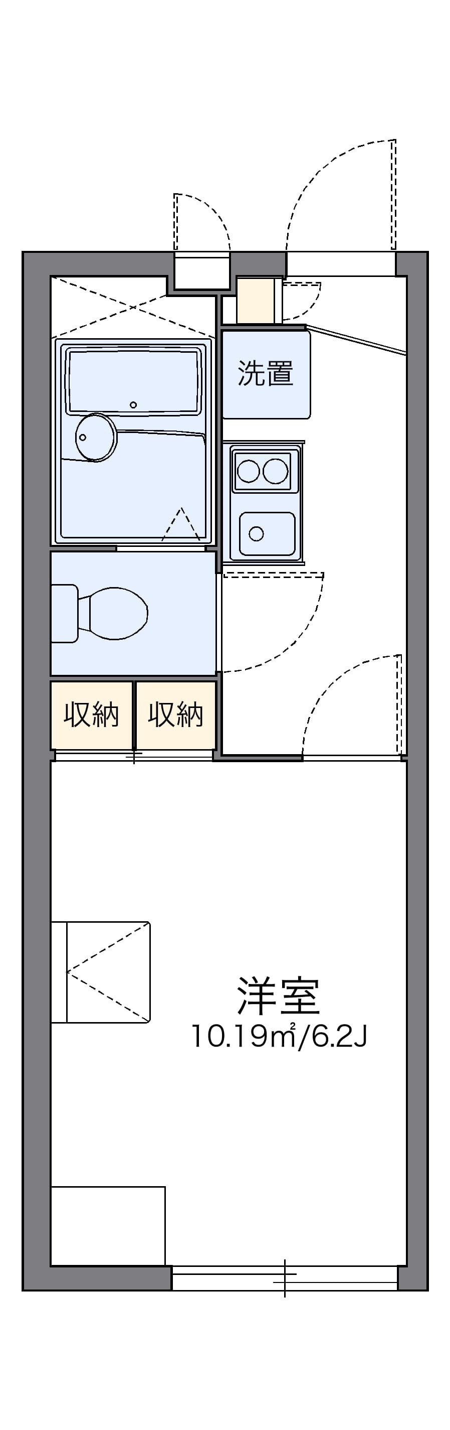 Preview floorplan of leopalace Kaze no Oka