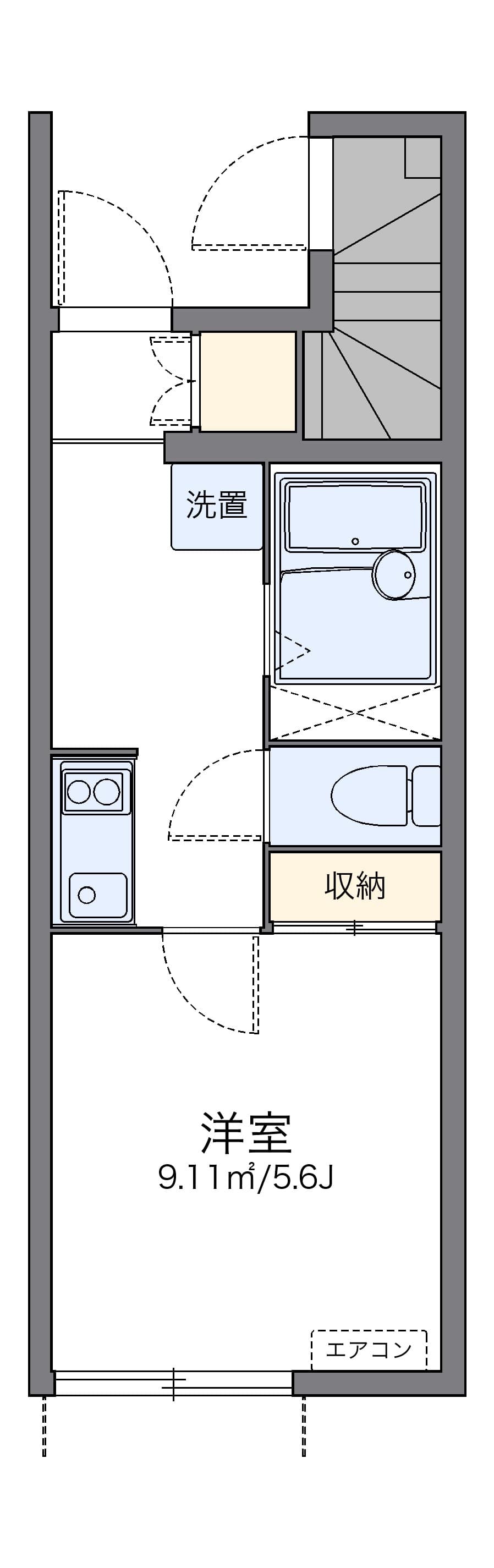 Preview floorplan of LEONEXT Saku