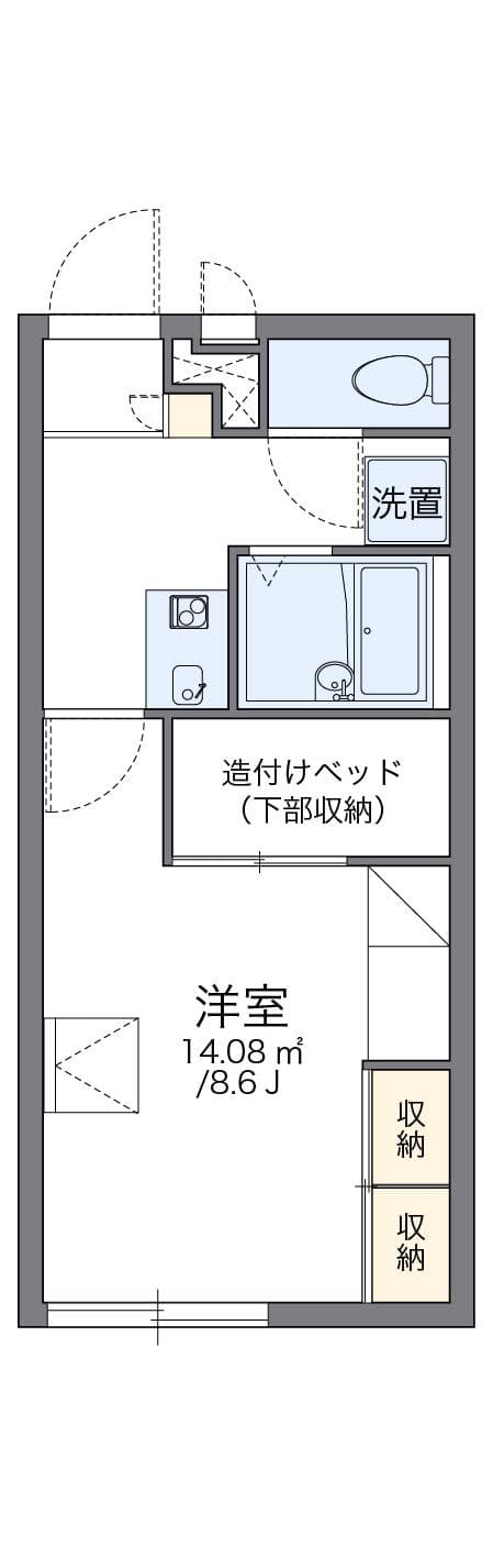 Preview floorplan of leopalace Onoshiba I