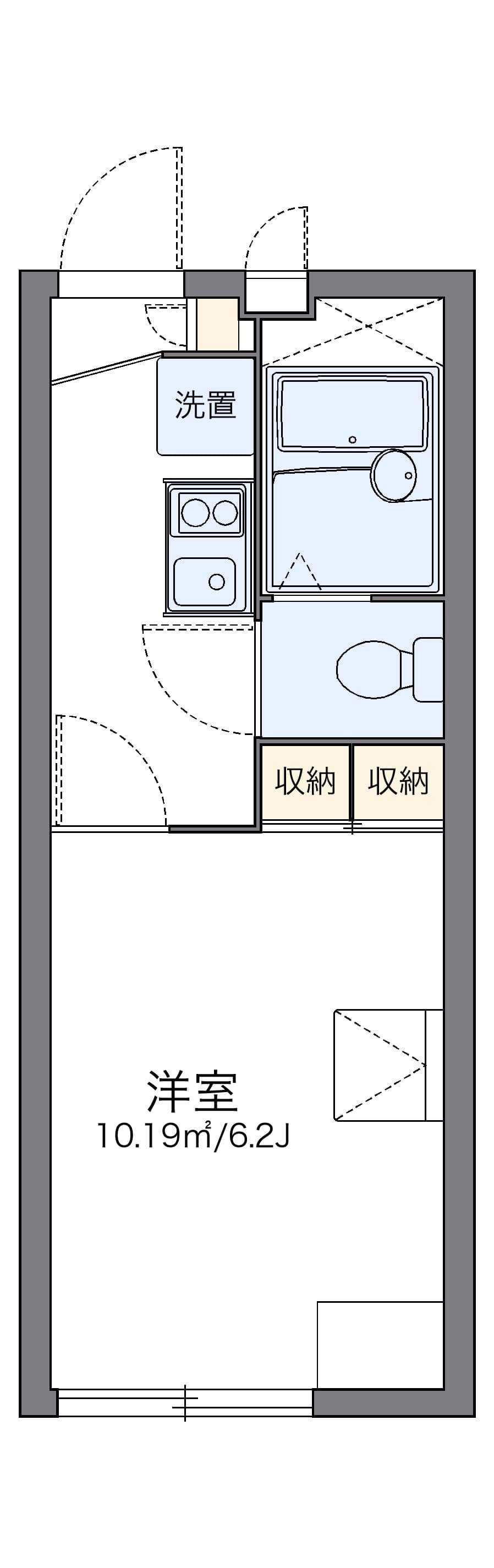 Preview floorplan of leopalace Marble Yoritsugi