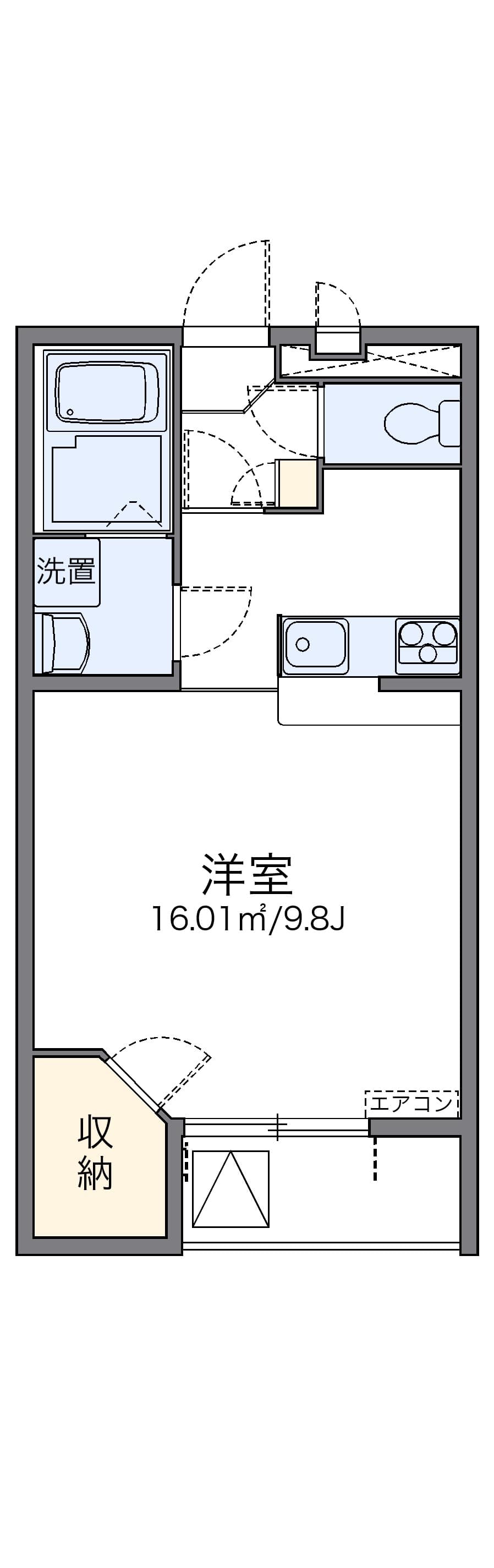 Preview floorplan of leopalace Tenjono II