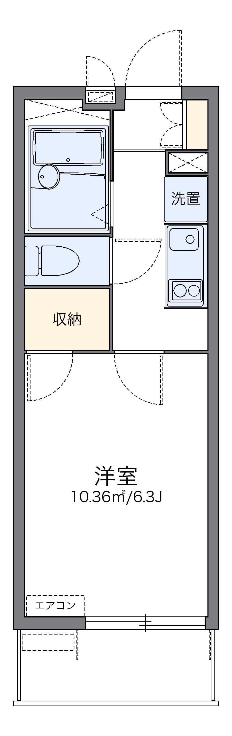 Preview floorplan of leopalace Forest