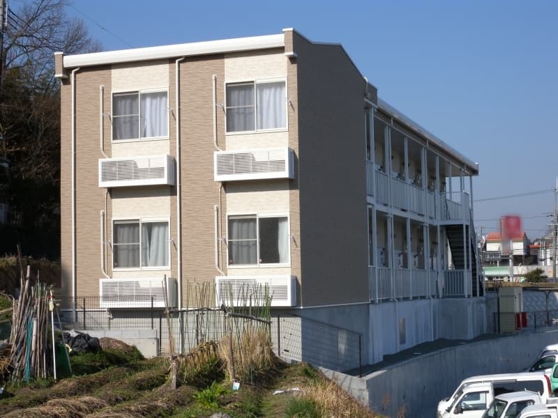 Main exterior of leopalace Hakkei