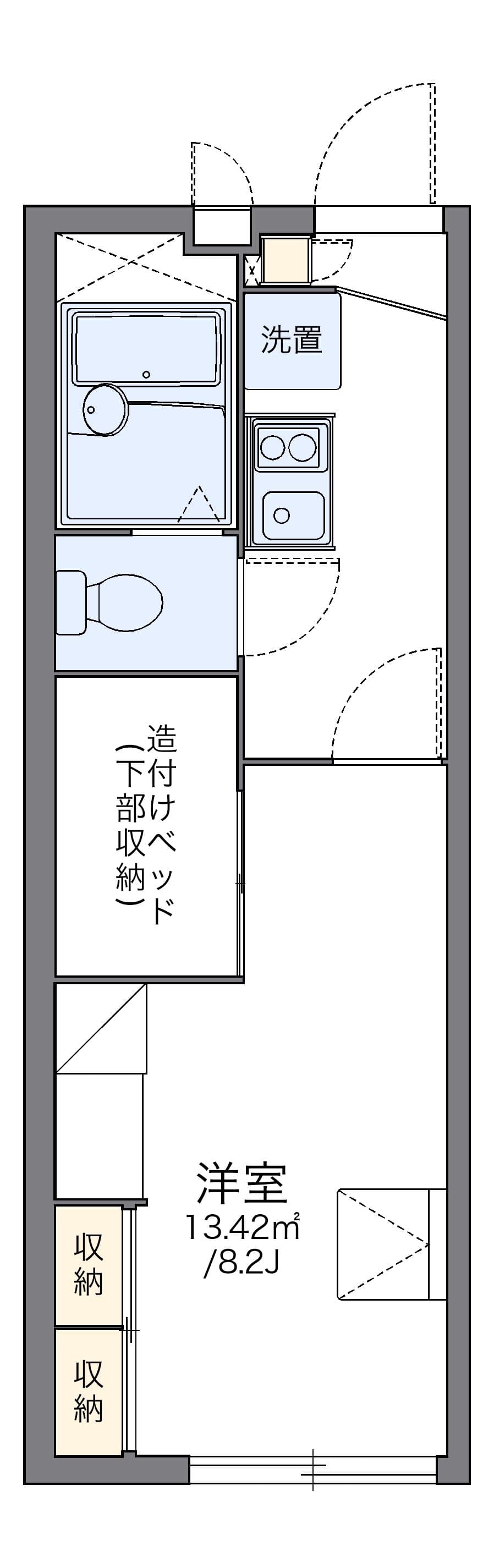Preview floorplan of leopalace Miyabi
