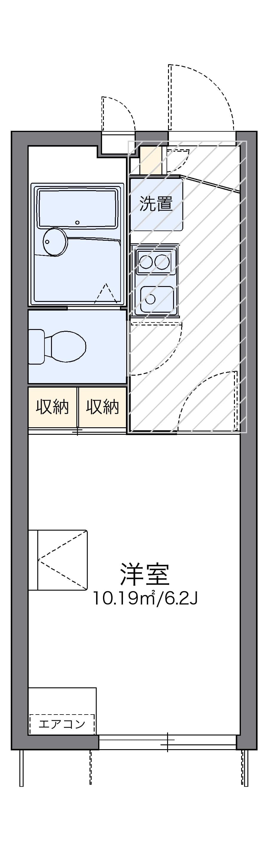 Preview floorplan of leopalace Maison Sugawara