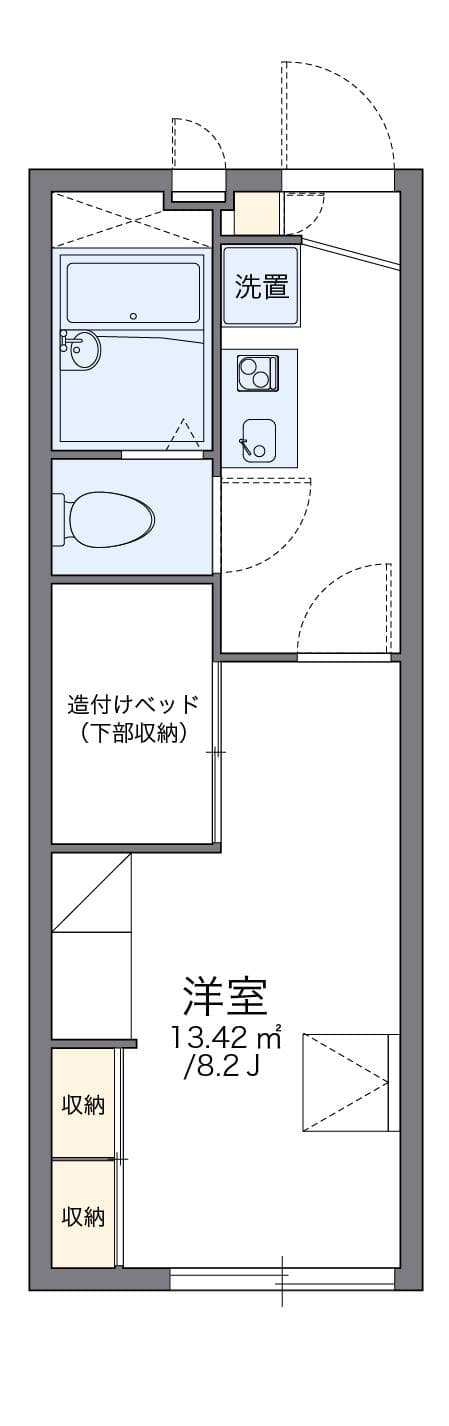 Preview floorplan of leopalace Sunshine Ryonan