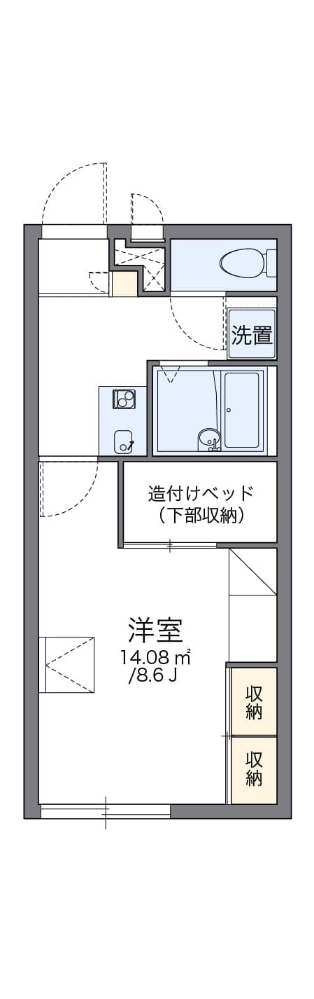 Preview floorplan of leopalace Rokko Kita Nibankan
