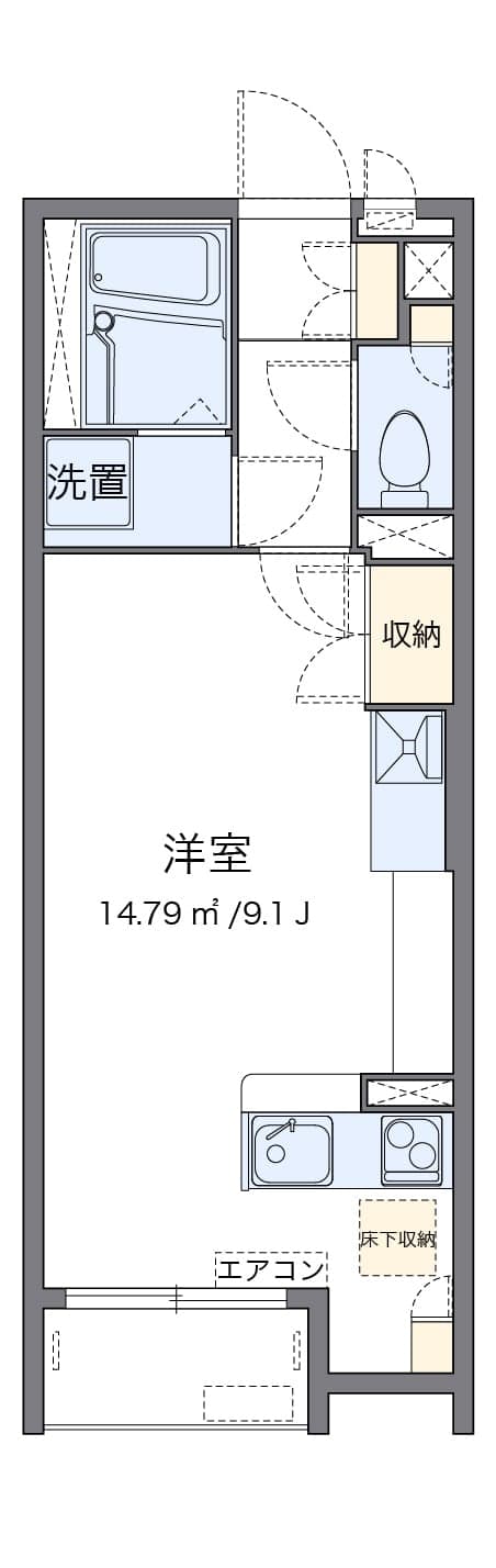 Preview floorplan of LEONEXT CREA Minamikan