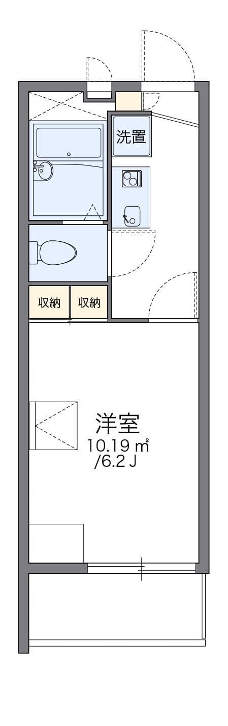 Preview floorplan of leopalace Sakura East