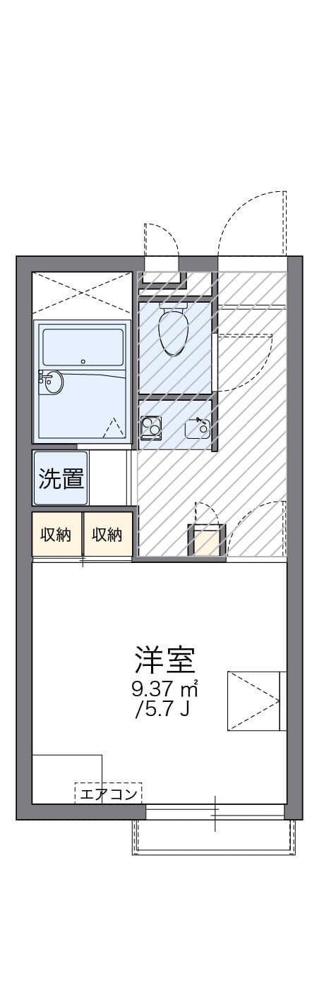 Preview floorplan of leopalace Klam