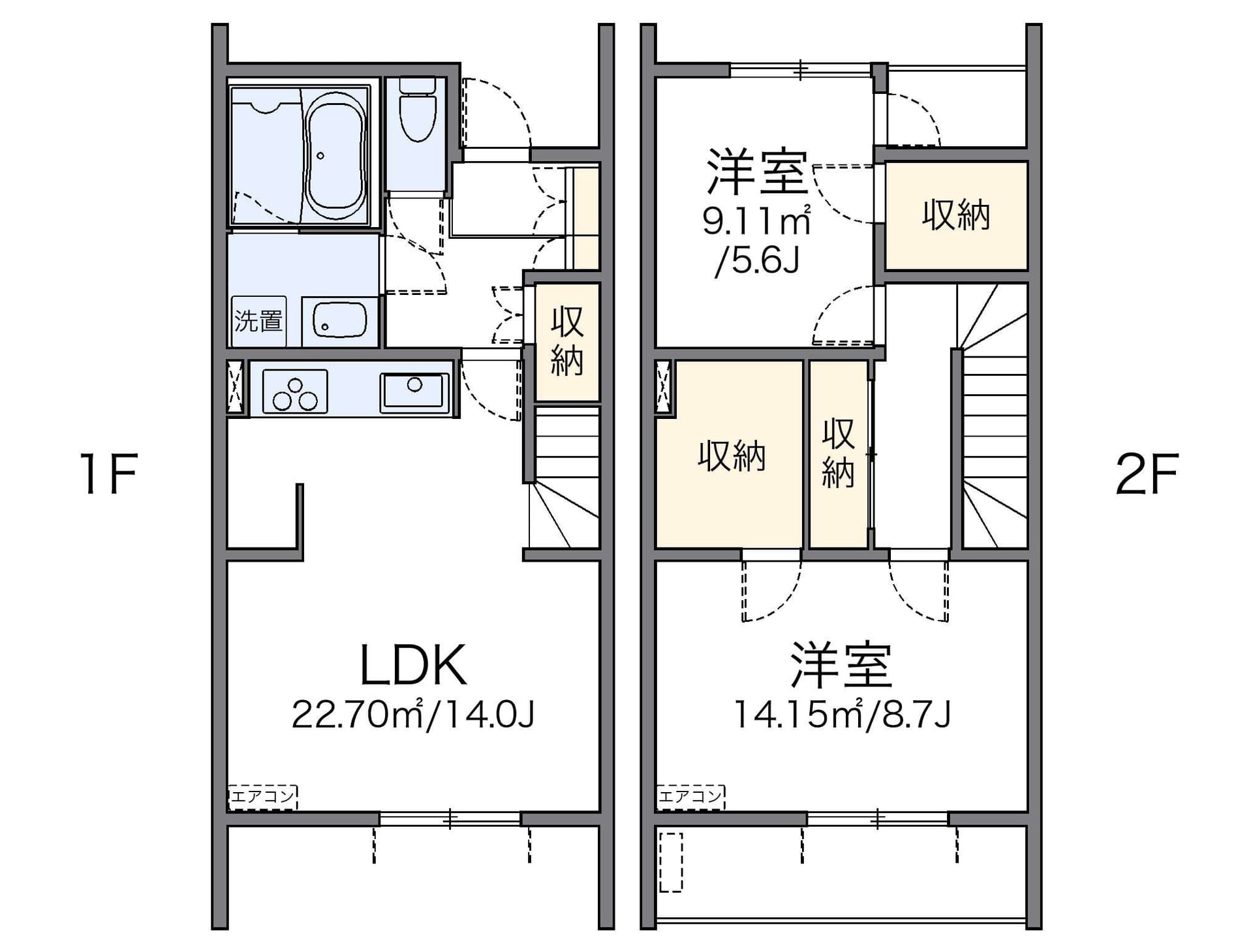 Preview floorplan of LEONEXT Shin Yurigaoka HILL