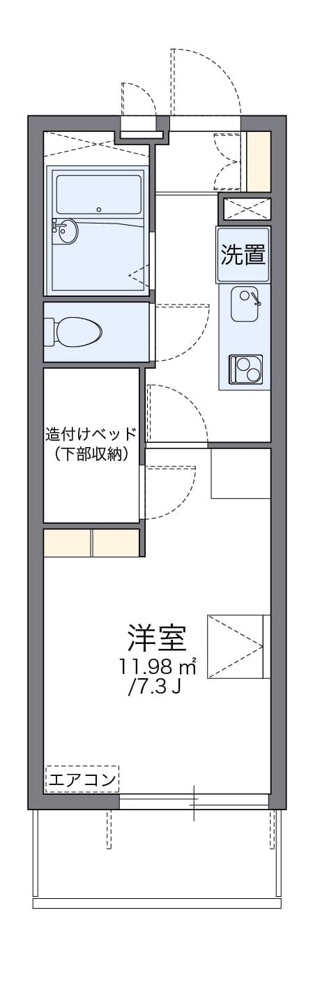 Preview floorplan of leopalace Olivian A
