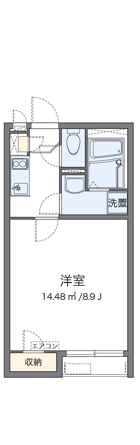 Preview floorplan of CLEINO Aperto Izumi Sano I