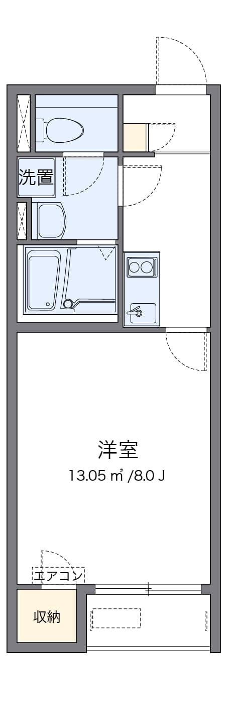 Preview floorplan of LEONEXT East Town Yoza