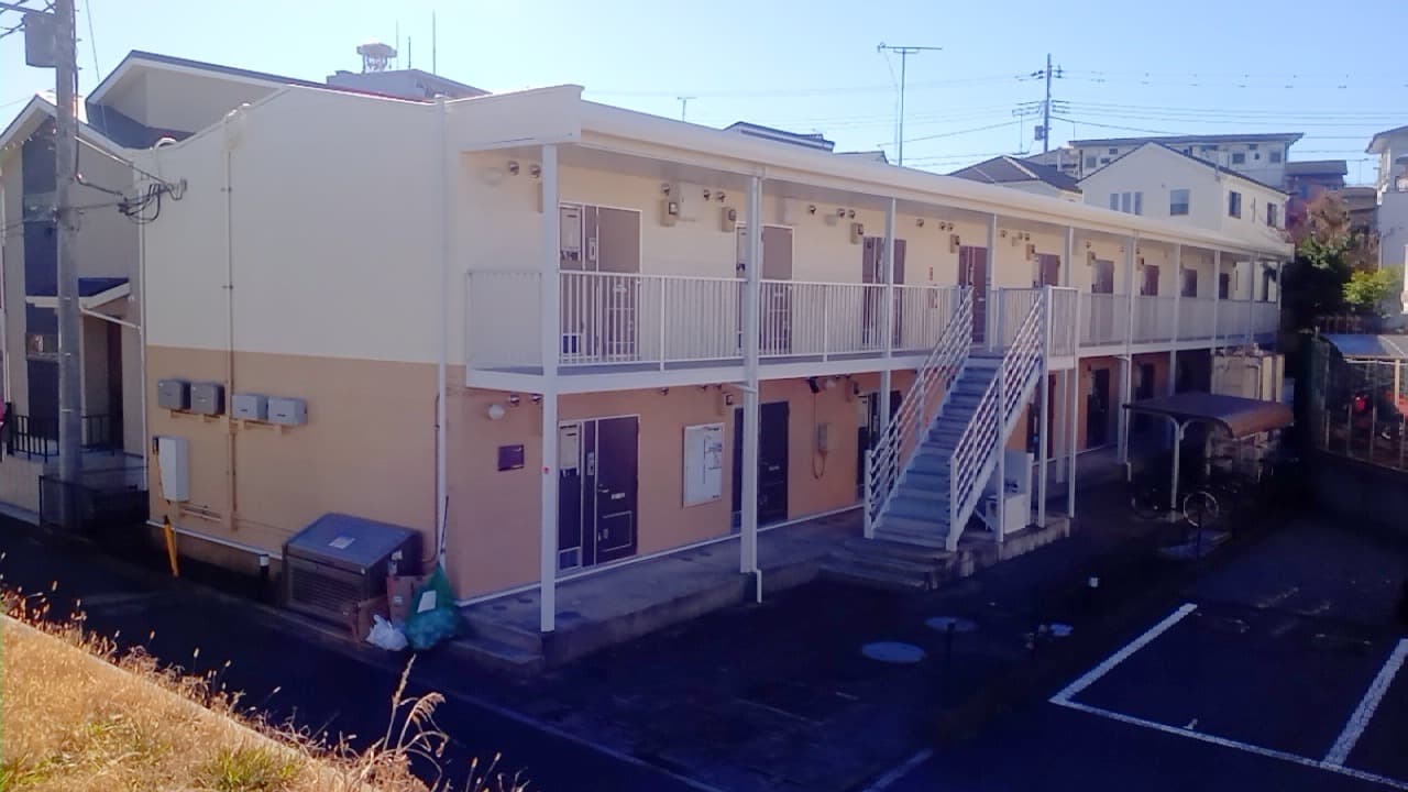 Main exterior of leopalace Michinoe Kitahara