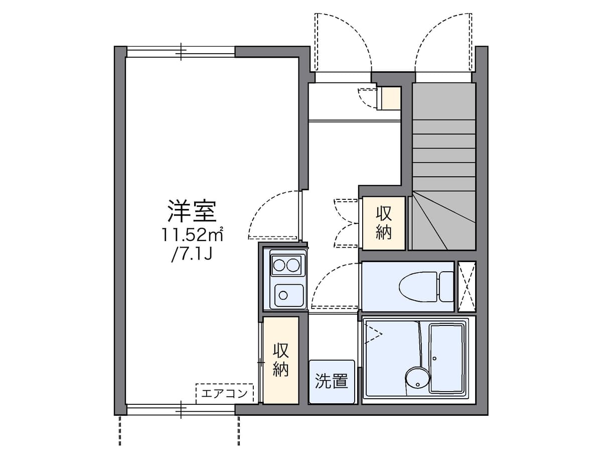 Preview floorplan of LEONEXT Uji Ichiban