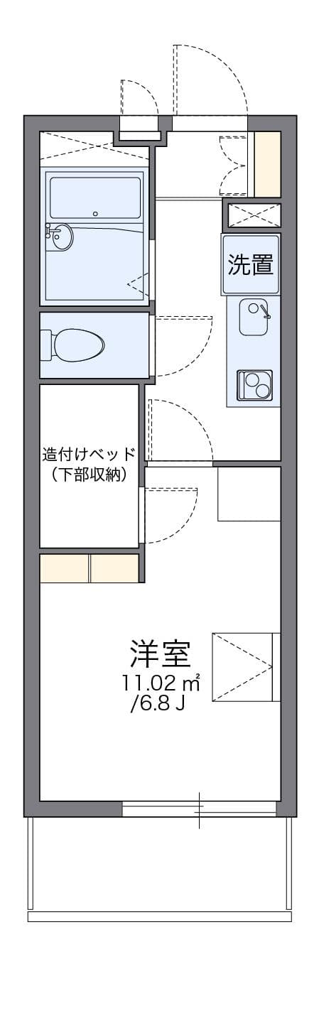 Preview floorplan of leopalace Subaru