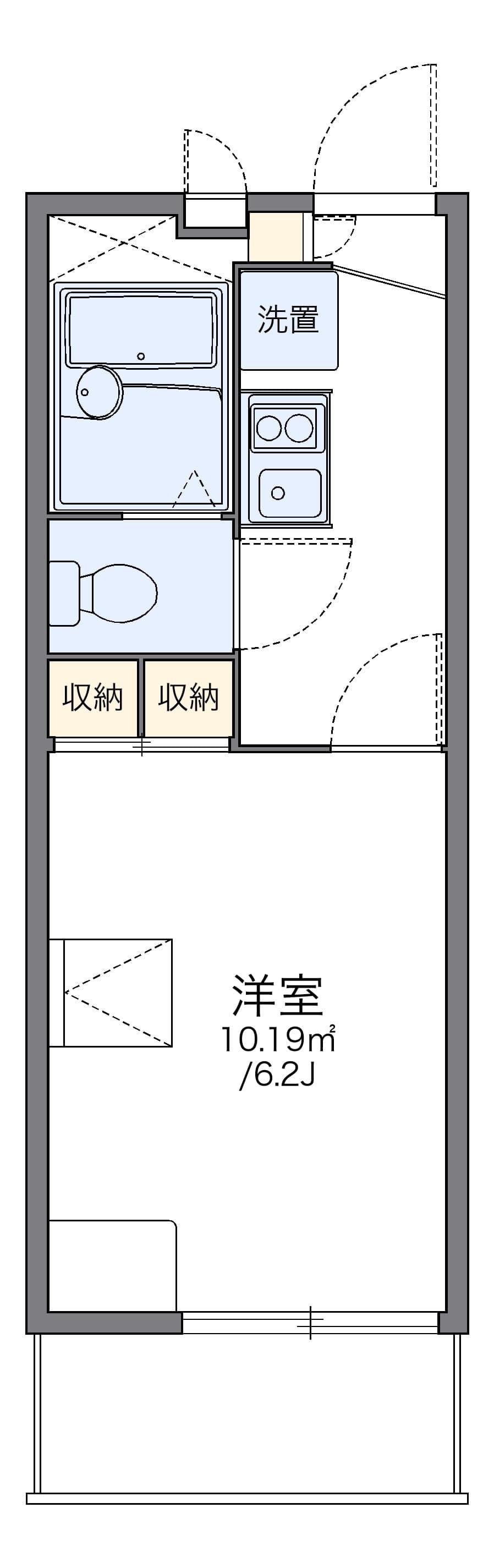 Preview floorplan of leopalace Espoir