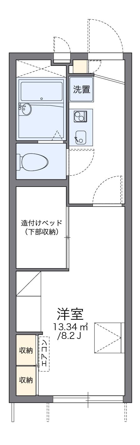 Preview floorplan of leopalace Ikenobe TS