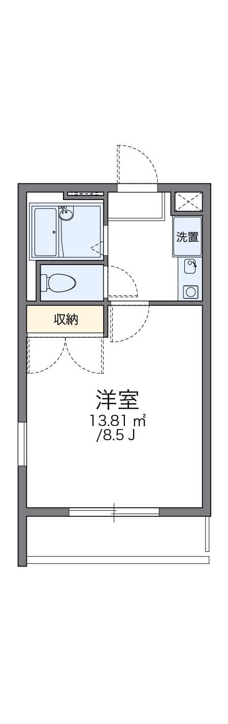 Preview floorplan of leopalace Ayazono