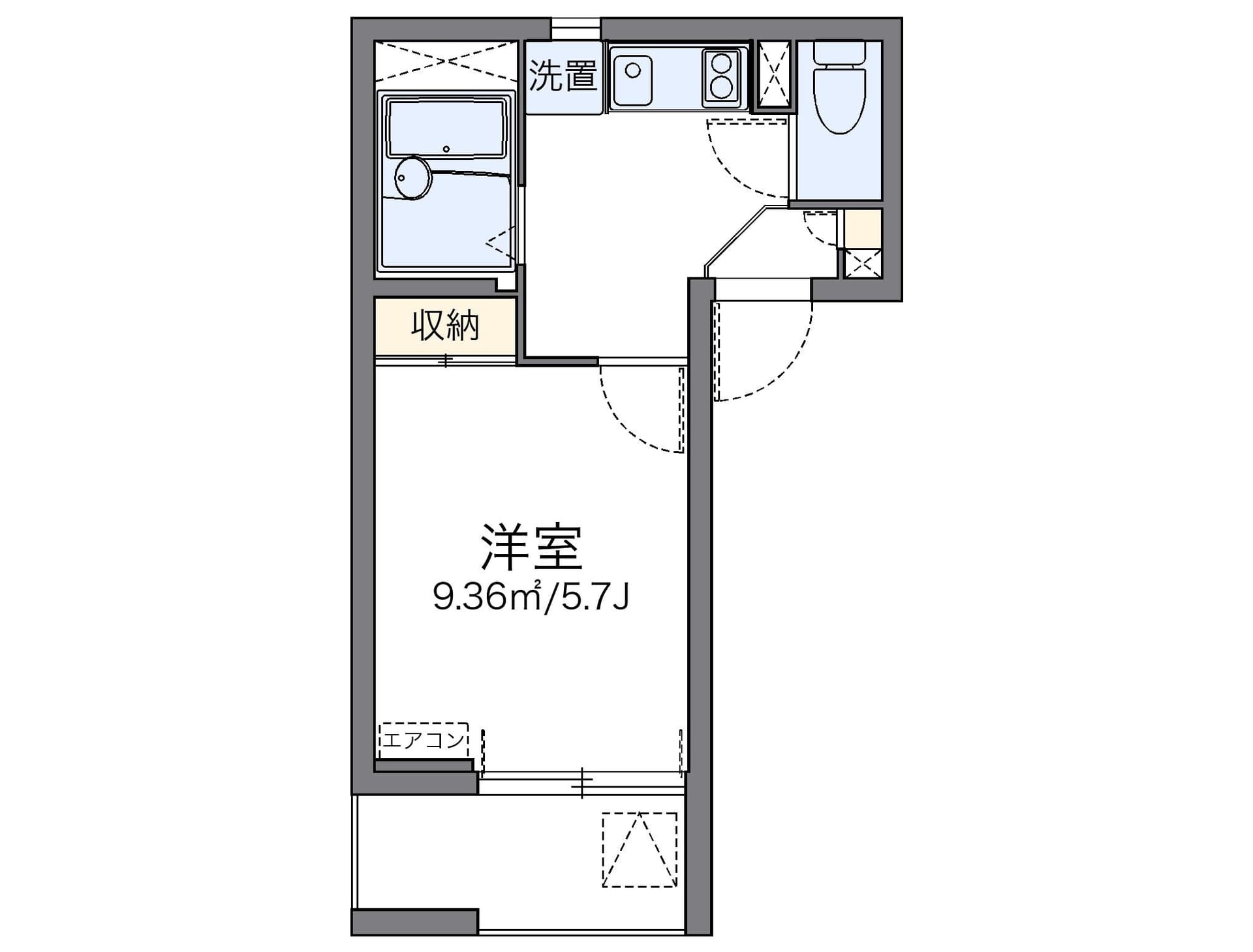 Preview floorplan of LEONEXT Miraku ZERO