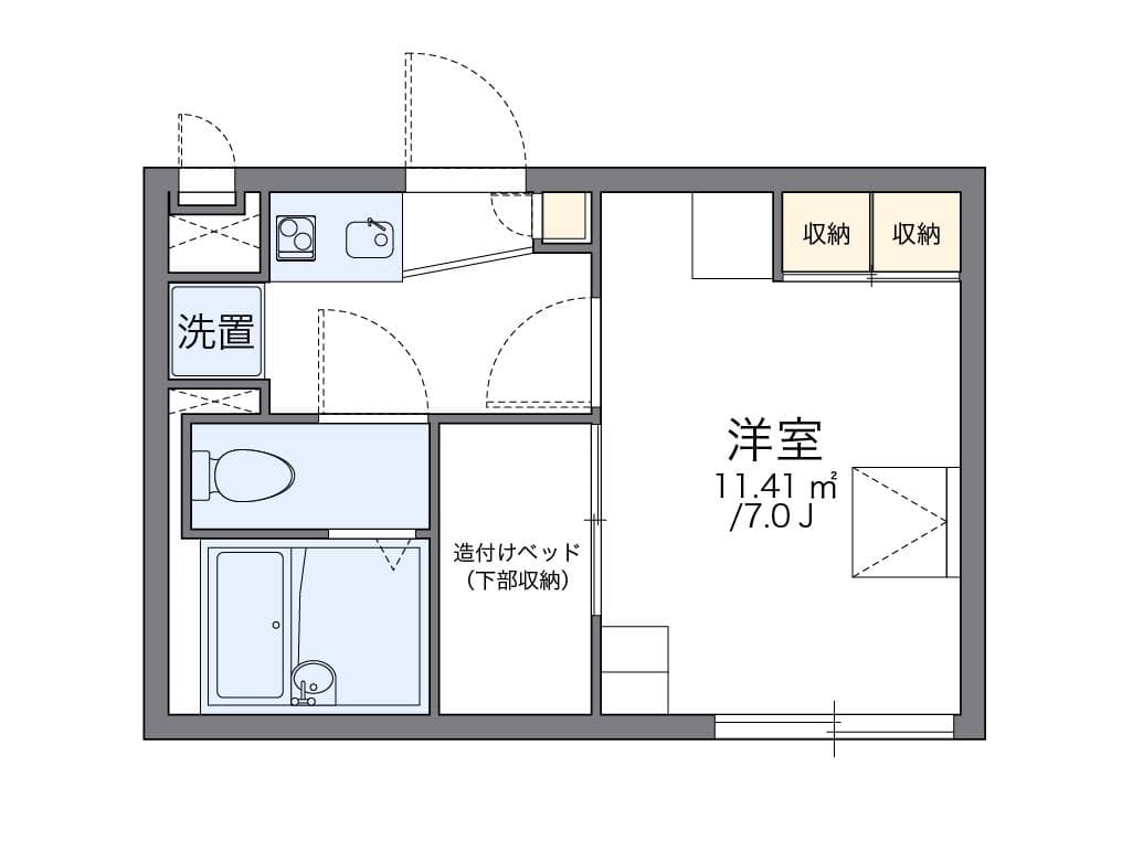 Preview floorplan of leopalace Town Court Kita Tanabe II