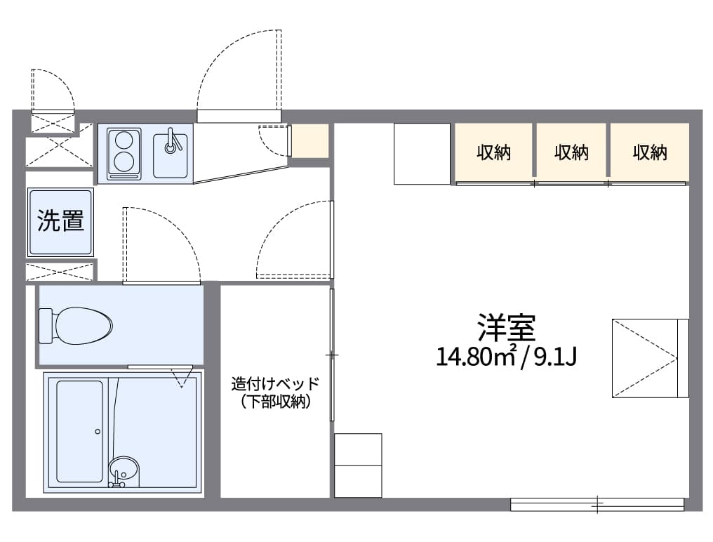Preview floorplan of leopalace Lana