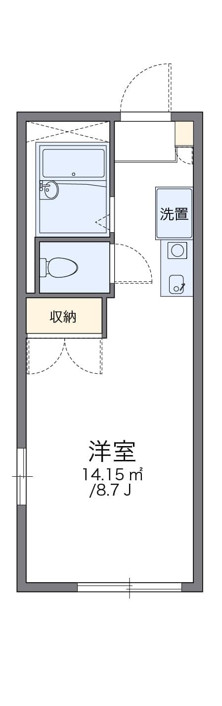 Preview floorplan of leopalace Amagi