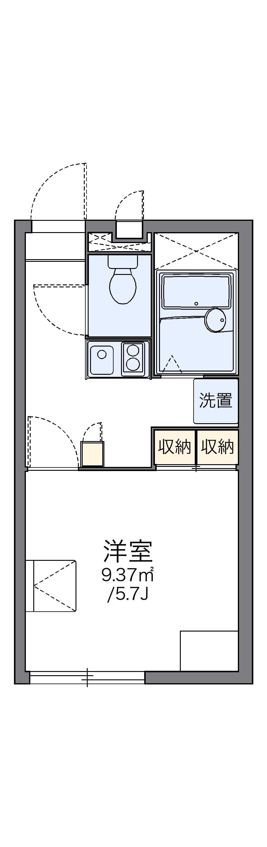 Preview floorplan of leopalace Park Heim Takaai
