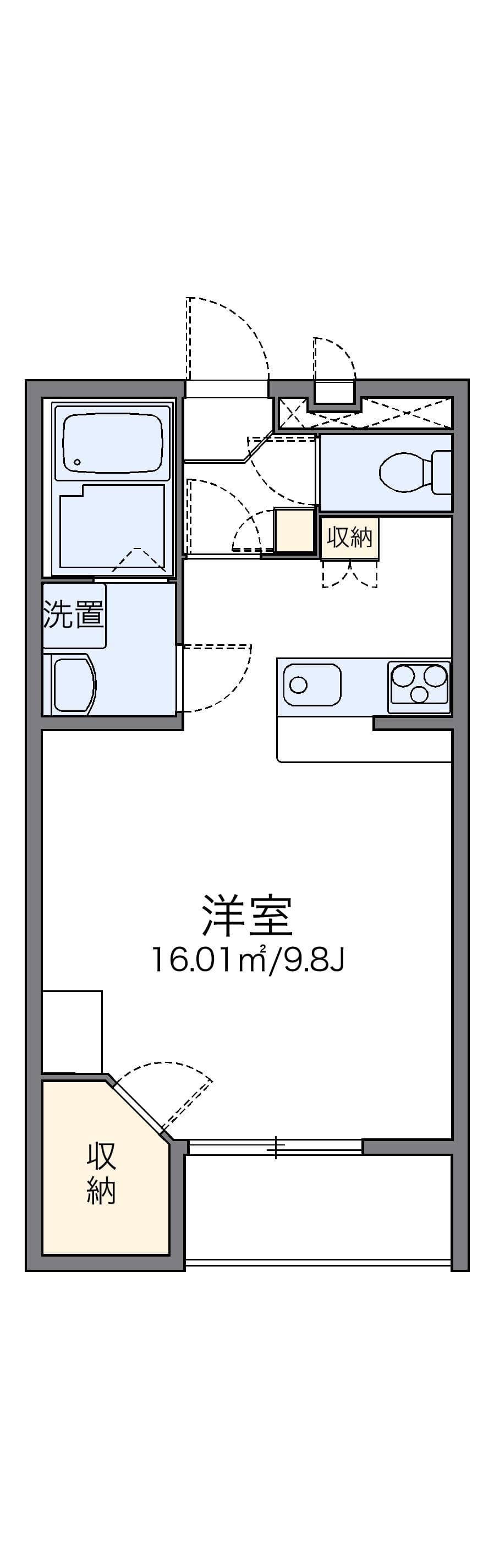 Preview floorplan of leopalace Shimanouchi