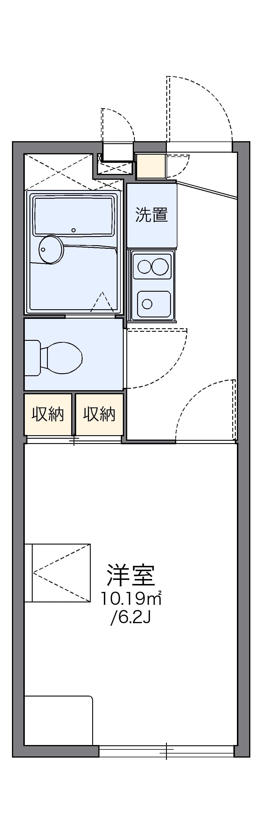Preview floorplan of leopalace Hakusan