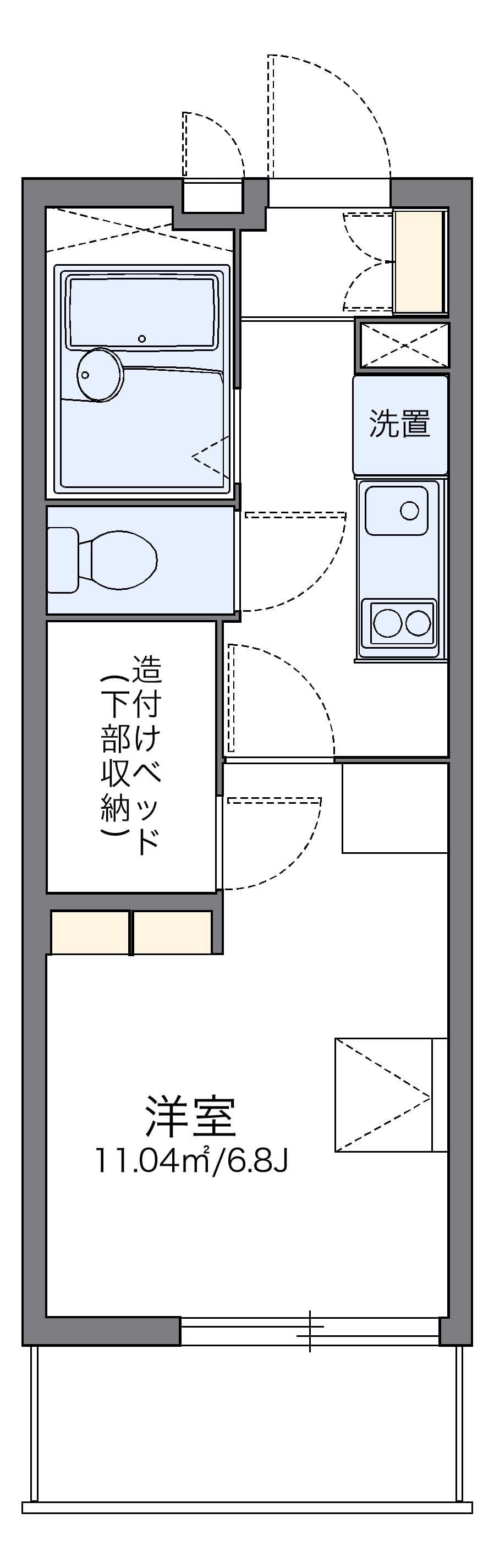 Preview floorplan of leopalace Hide