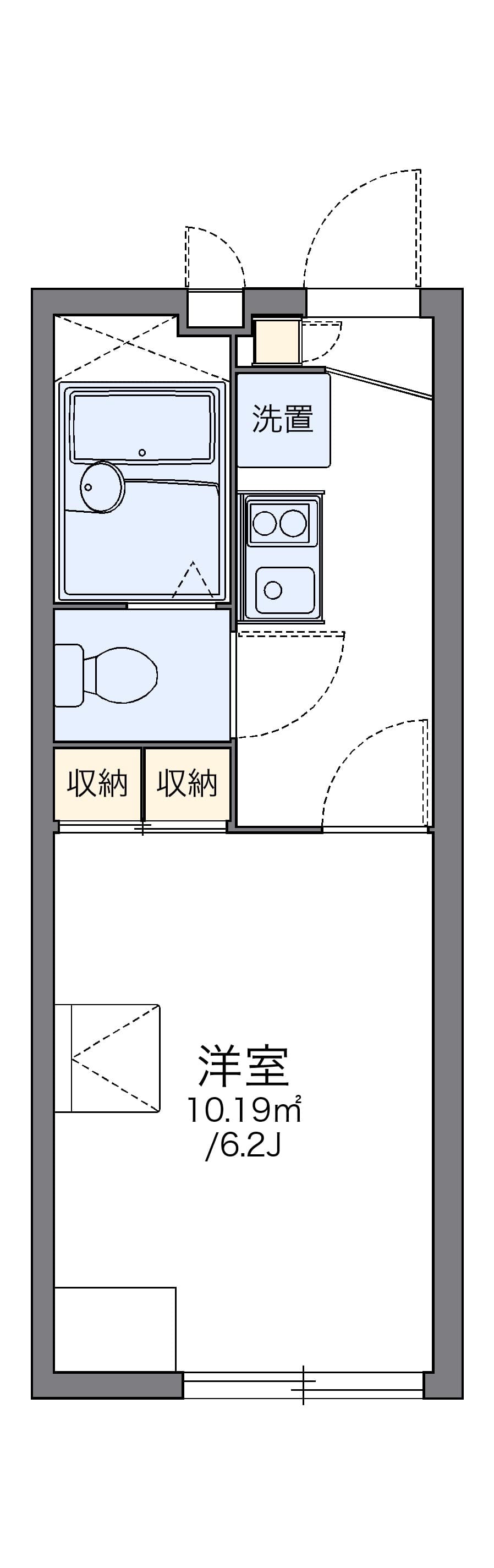 Preview floorplan of leopalace Sakura Avenue