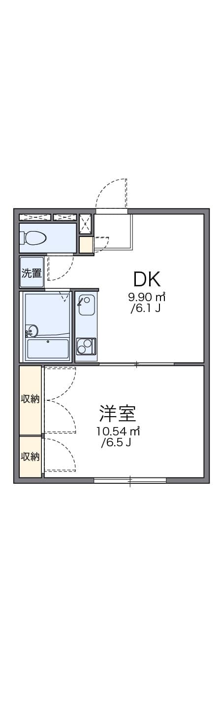 Preview floorplan of leopalace NISHIKAWA