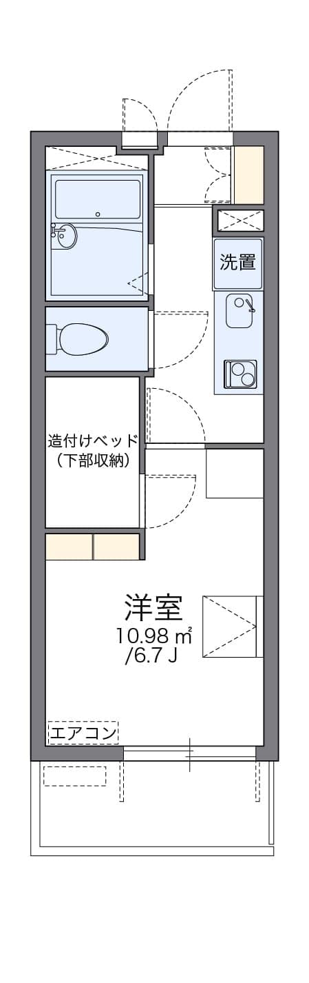 Preview floorplan of leopalace Prior Higashiyama III