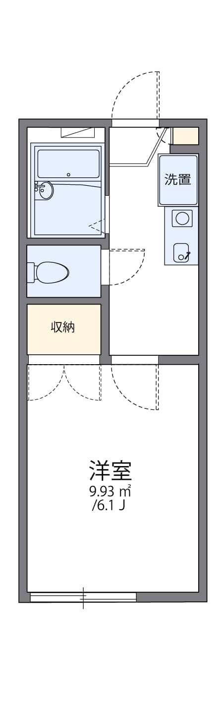 Preview floorplan of leopalace Higashino