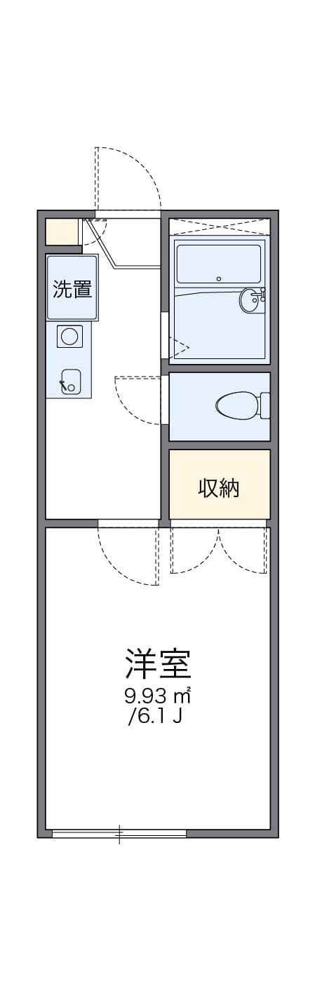 Preview floorplan of leopalace Dotou Ι
