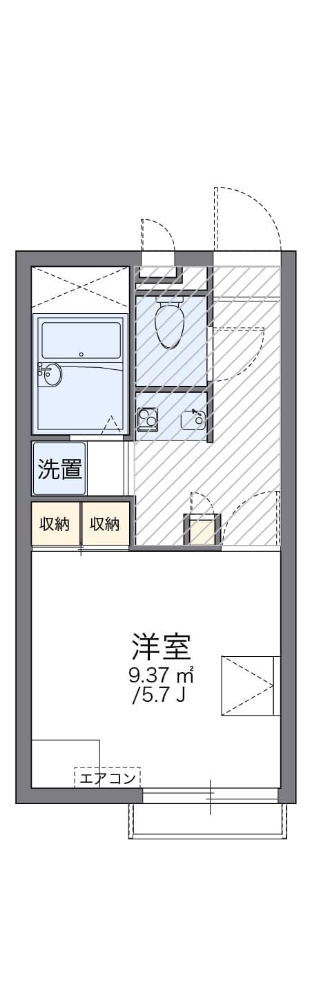 Preview floorplan of leopalace Marumi