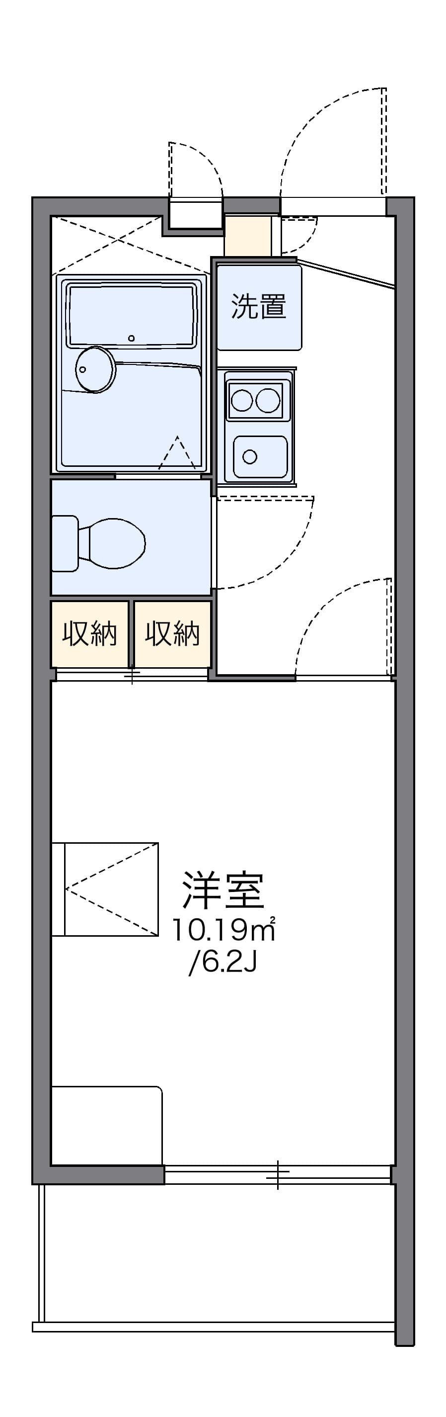 Preview floorplan of leopalace Ranmeg