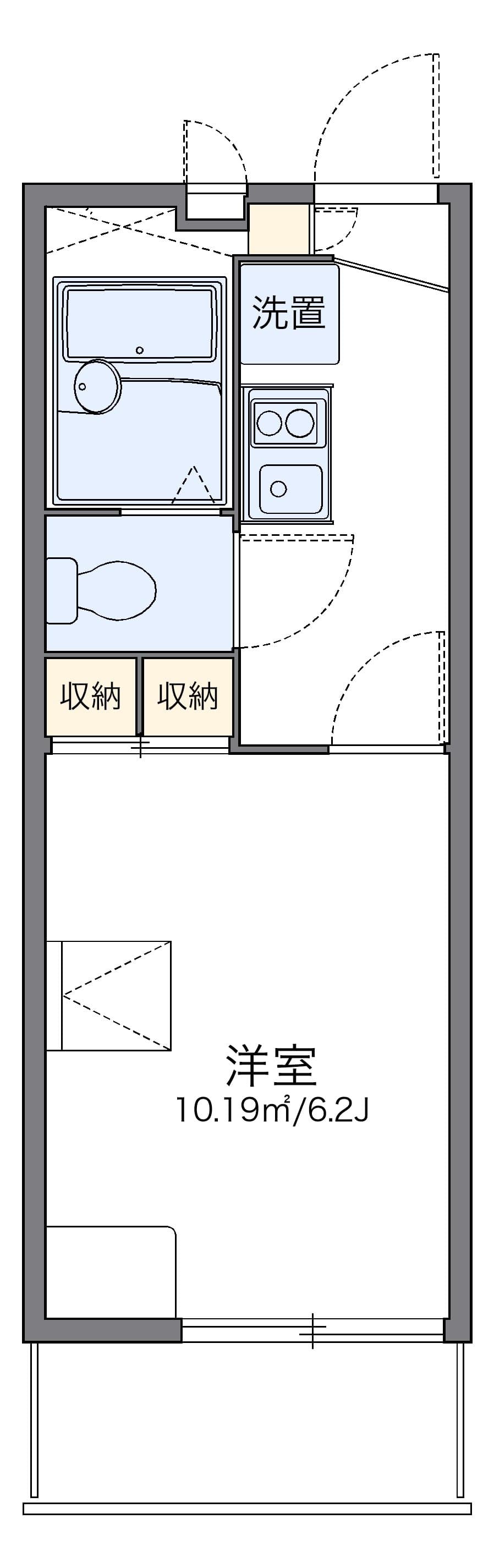 Preview floorplan of leopalace Domani