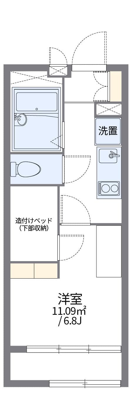 Preview floorplan of leopalace Urban Kamino