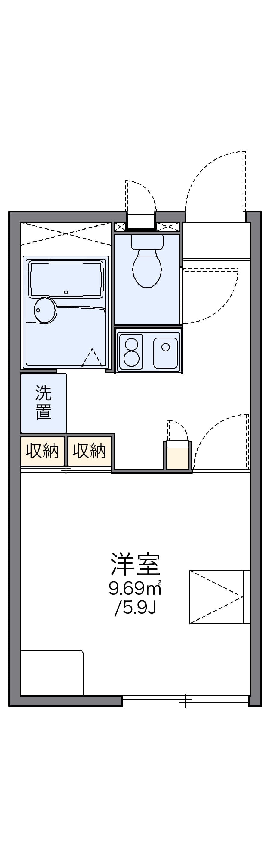 Preview floorplan of leopalace Monte Chance