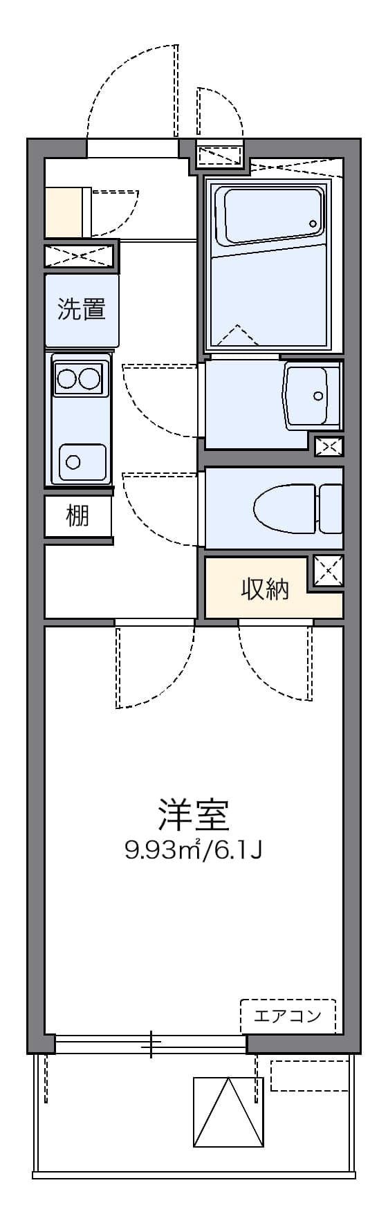 Preview floorplan of LEONEXT Luna Omiya