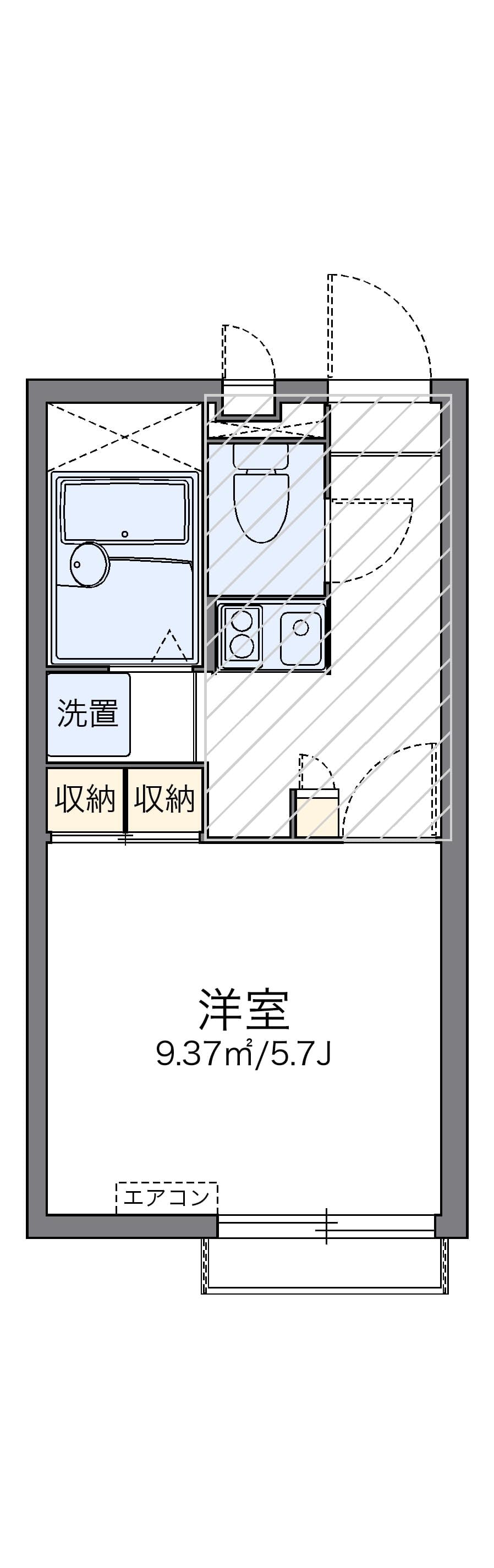 Preview floorplan of leopalace Kotobuki