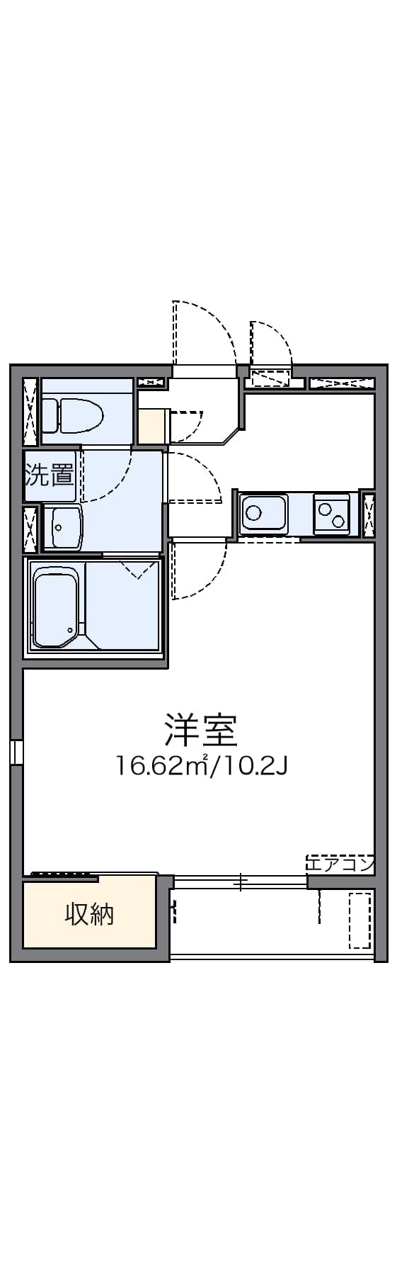 Preview floorplan of LEONEXT Crest Tenjin