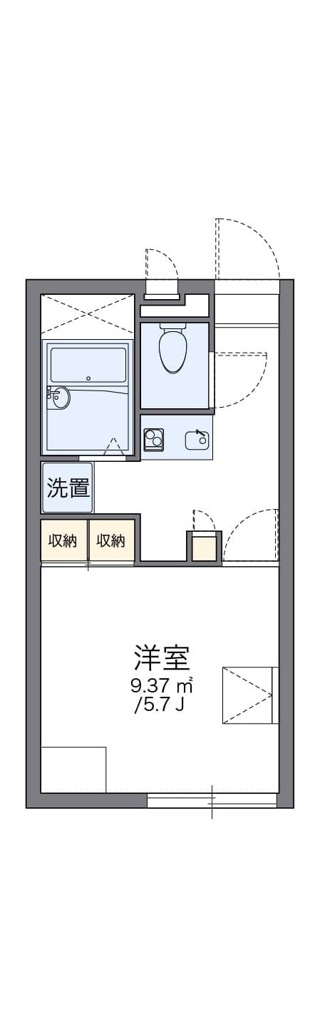 Preview floorplan of leopalace Yamato