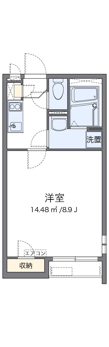 Preview floorplan of CLEINO My Bay Side 8843