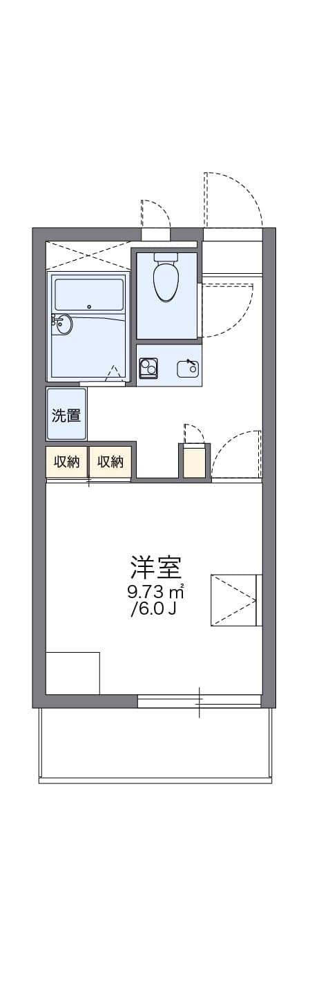 Preview floorplan of leopalace Nada Kita